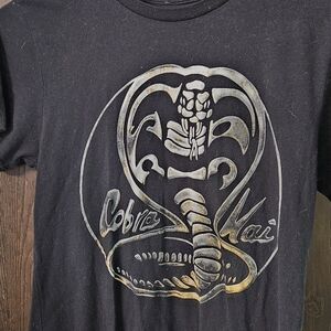 Cobra Kai Black Graphic Tee for Kids